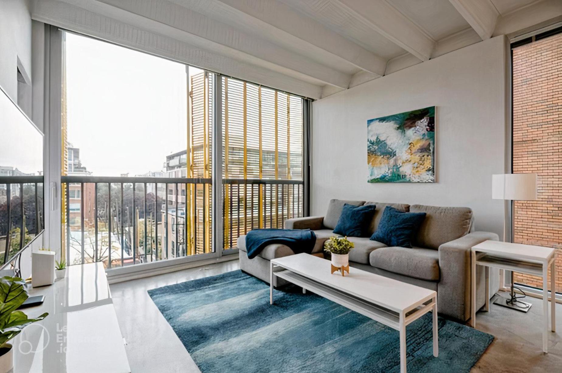 Modern, Bright & Central 1-Bed Downtown Apt Close To Rogers Arena Vancouver Eksteriør billede